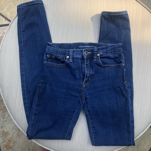 Ralph Lauren Sport Skinny Jeans Preowned Size 27 Ankle Length Stretch
